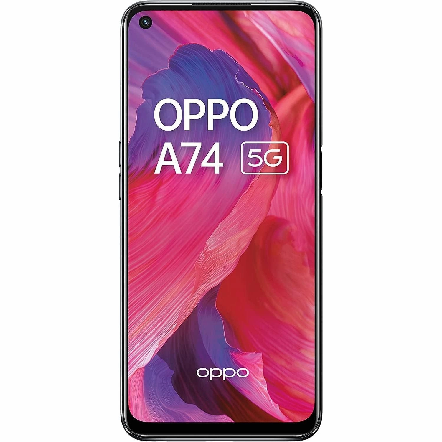 OPPO A74 5G 128GB Storage, 6GB RAM, Dual Sim, Fluid Black - Unlocked