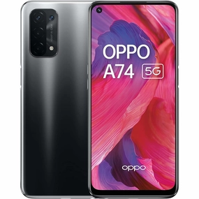 OPPO A74 5G 128GB Storage, 6GB RAM, Dual Sim, Fluid Black - Unlocked 5g phones,touchscreen phones,refurbished phones,new mobile phones