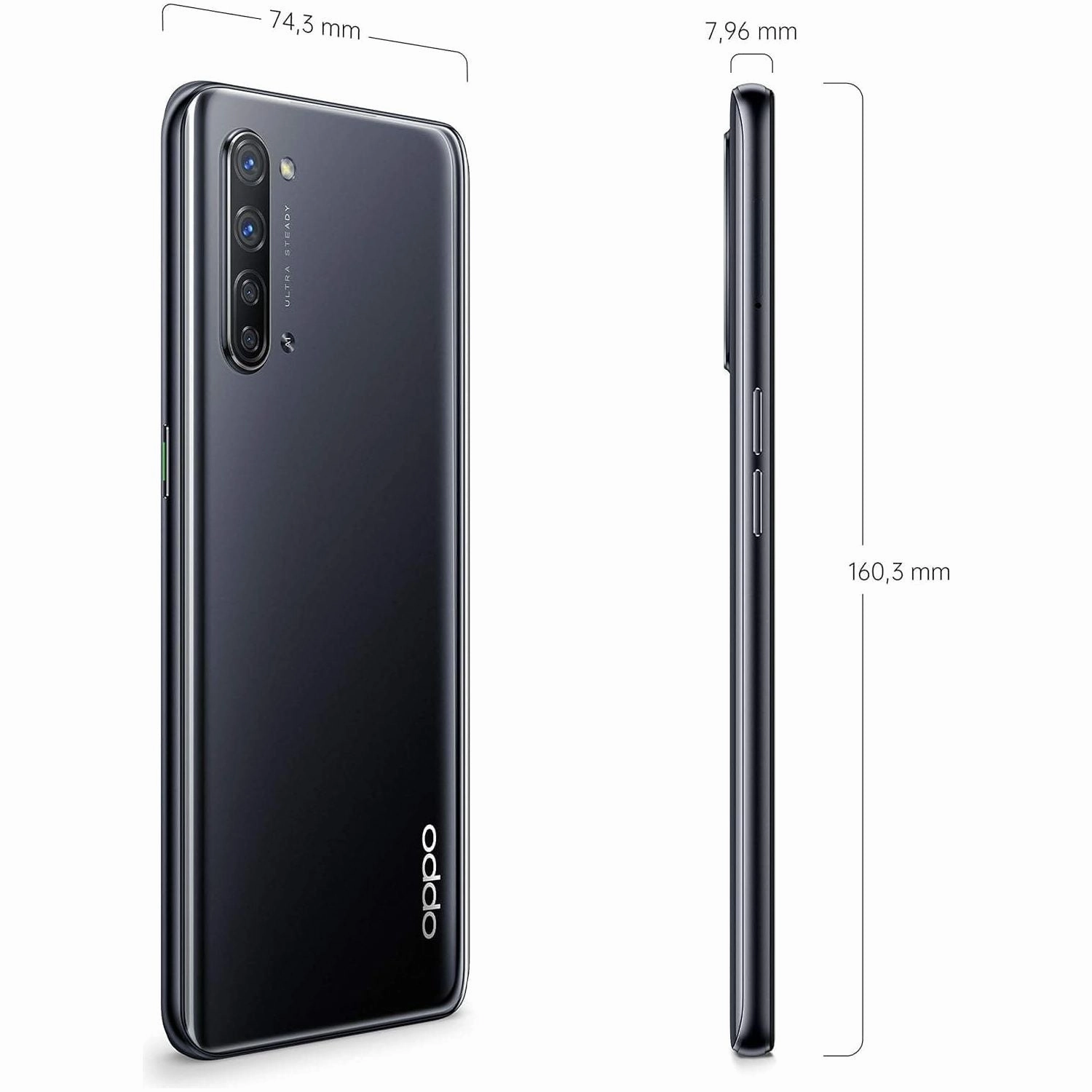 Oppo Find X2 Lite 128gb Moonlight Black, Unlocked