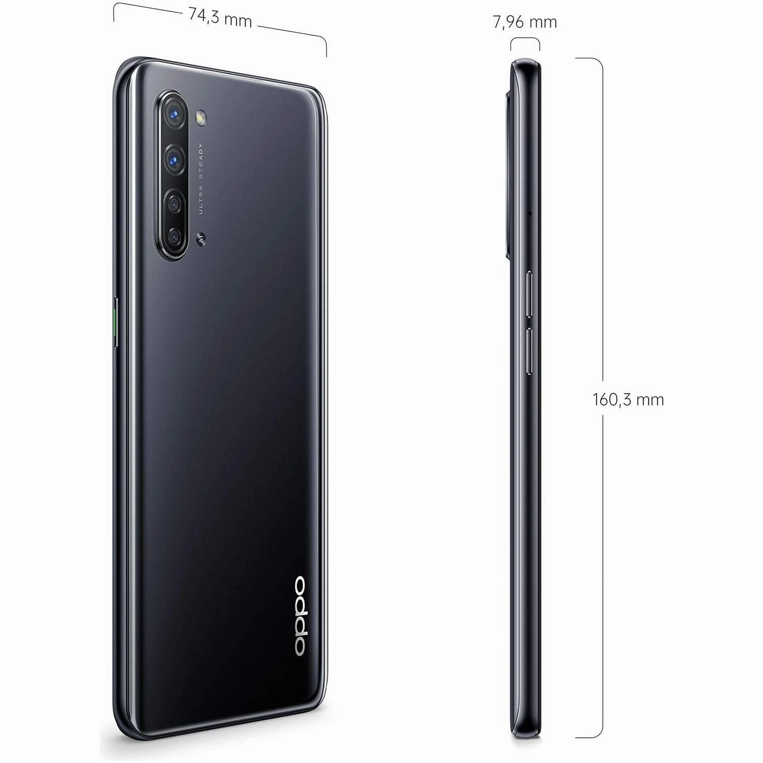Oppo Find X2 Lite 128gb Moonlight Black, Unlocked