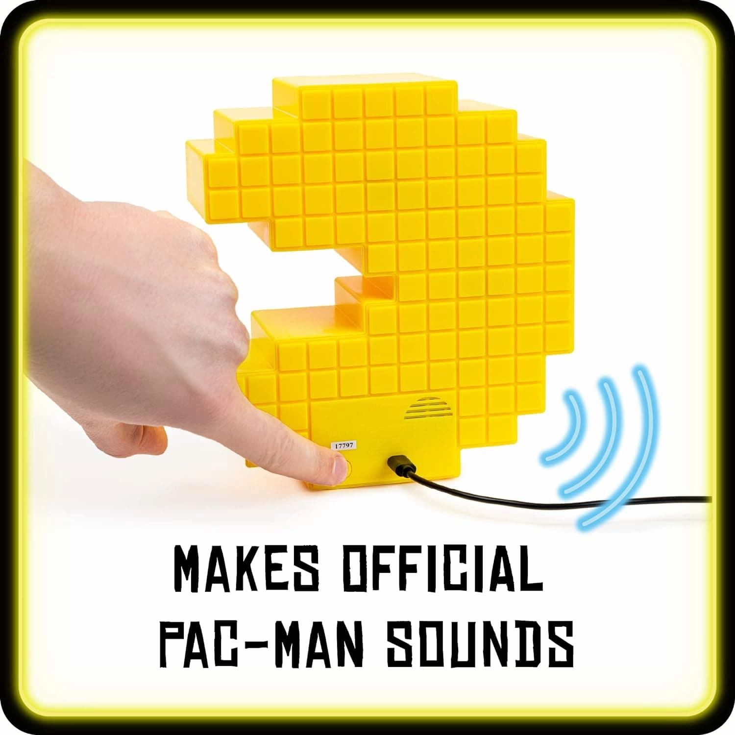 Paladone Pac Man Pixelated Light - Vintage Gaming Desk Lamp [Energy Class A]