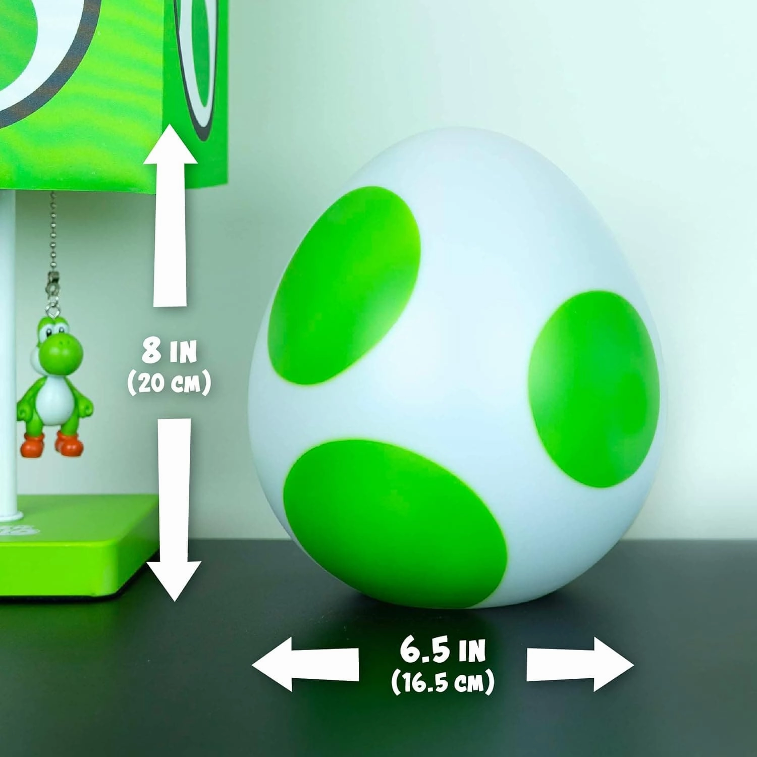 Paladone Yoshi Egg Light, Super Mario Bros Collectible Figure Light