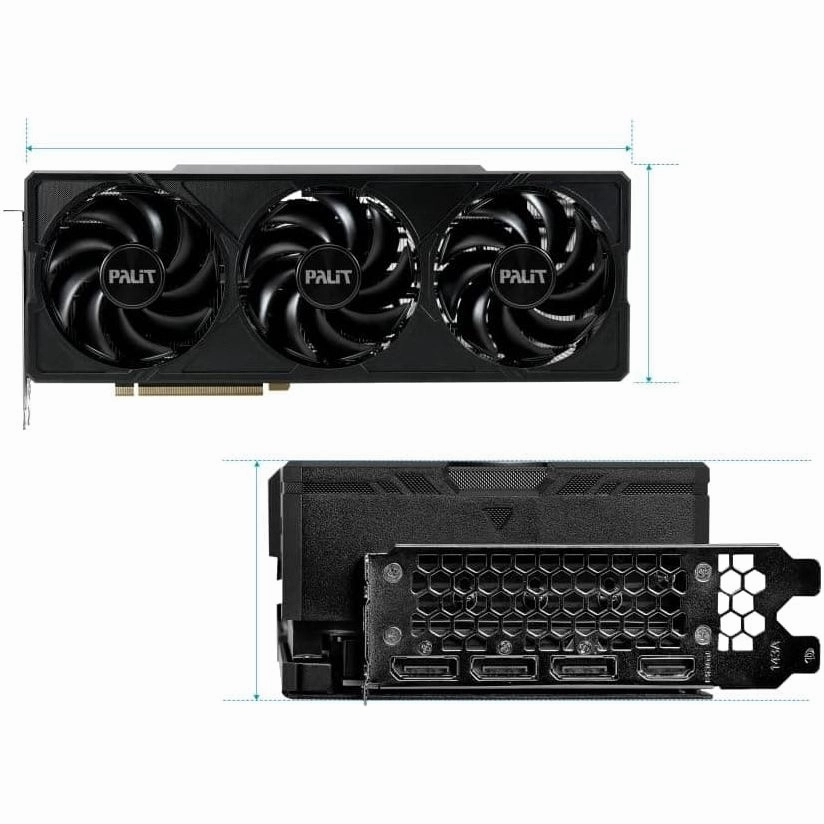 Palit NVIDIA GeForce RTX 4070 JetStream 12G GDDR6X Graphics Card
