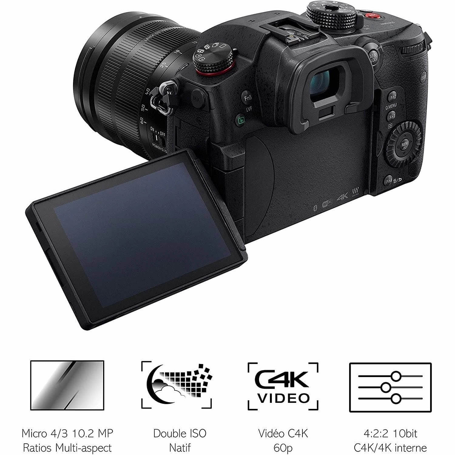 Panasonic LUMIX DC-GH5SE-K Compact System Mirrorless Camera Body Only - Black