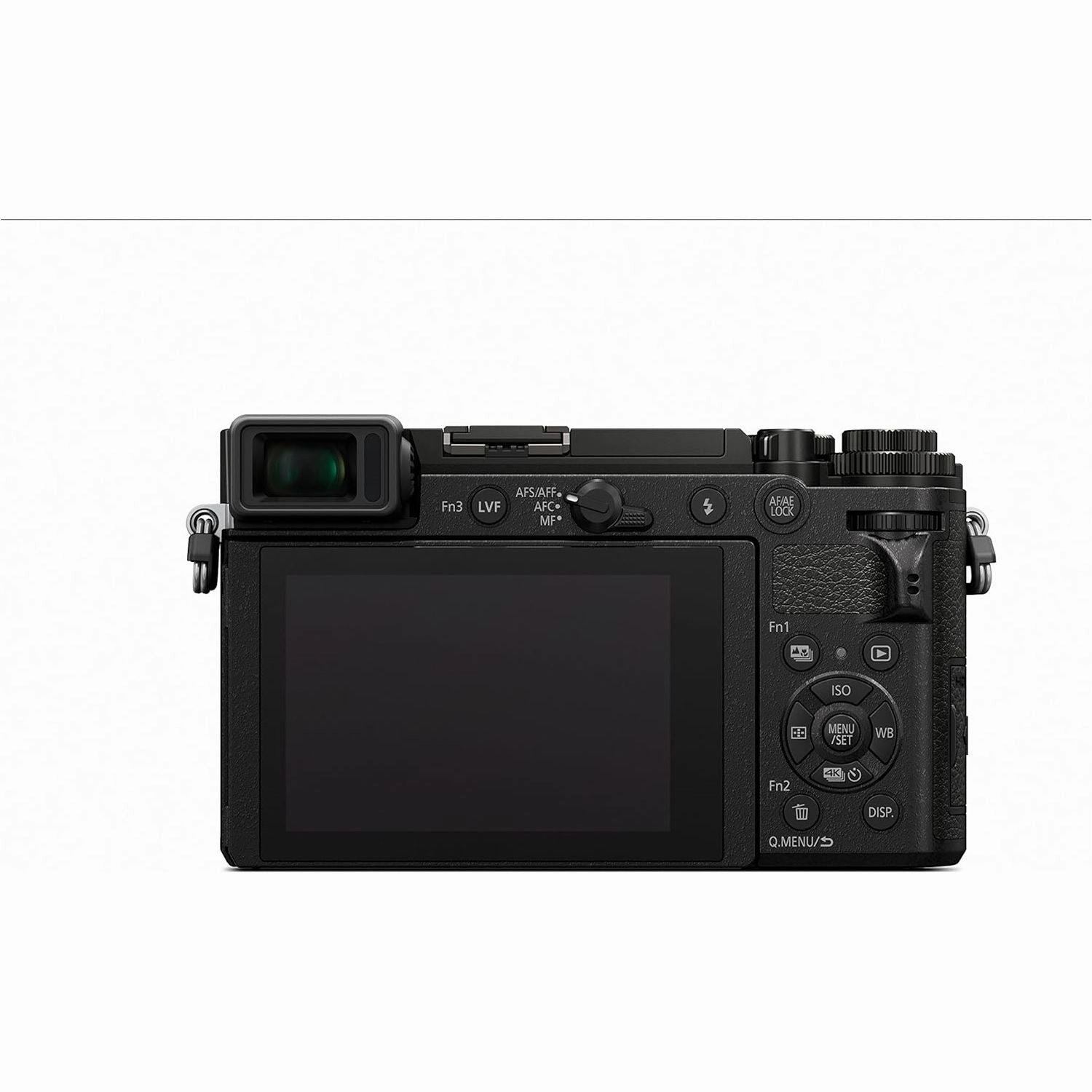 Panasonic LUMIX DC-GX9 Compact System Camera with Lumix G 45-150mm f/4-5.6 ASPH Mega O.I.S. Vario Lens - Black