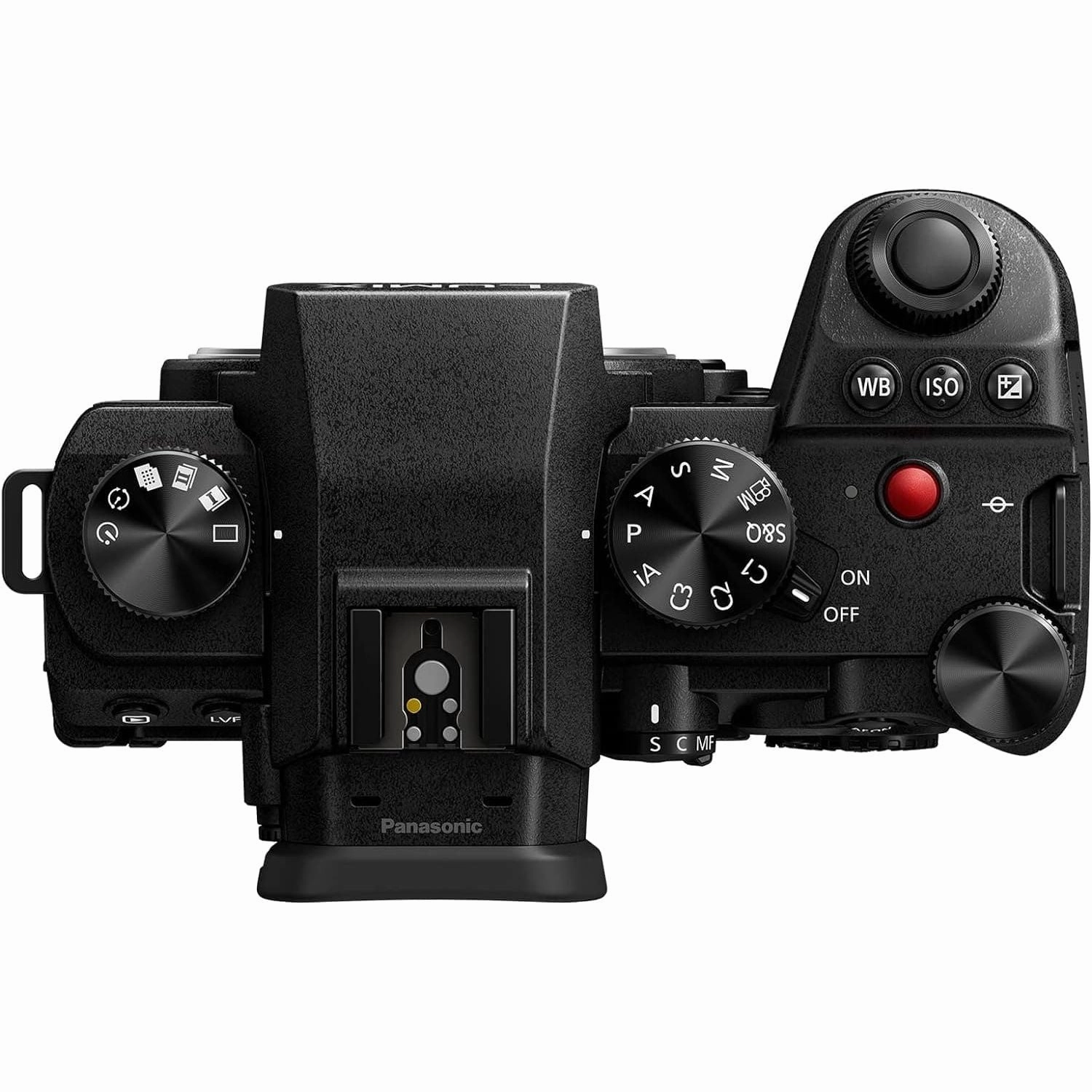 Panasonic LUMIX DC-S5 II Full Frame Mirrorless Camera with 20-60mm F3.5-5.6 Lens, 4K 60P and 6k 30P, Flip Screen, Wi-Fi, Active IS, Black