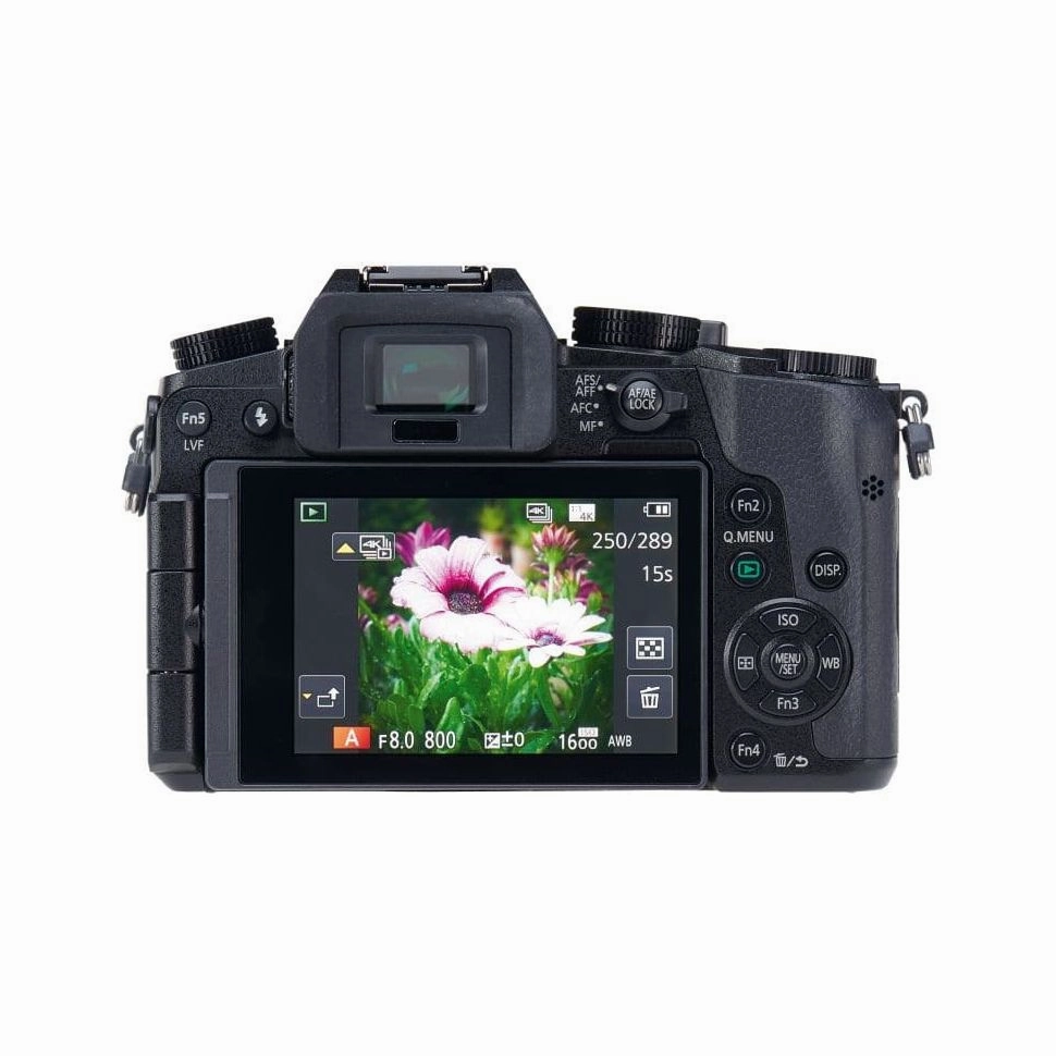 Panasonic Lumix DMC-GX7 Compact Camera | 14-42mm 3.5-5.6 G Vario II OIS ASPH | 16MP, 8MP Webcam | Micro Four Thirds Sensor | Shutter & Aperture Priority | 4x Optical Zoom - Black