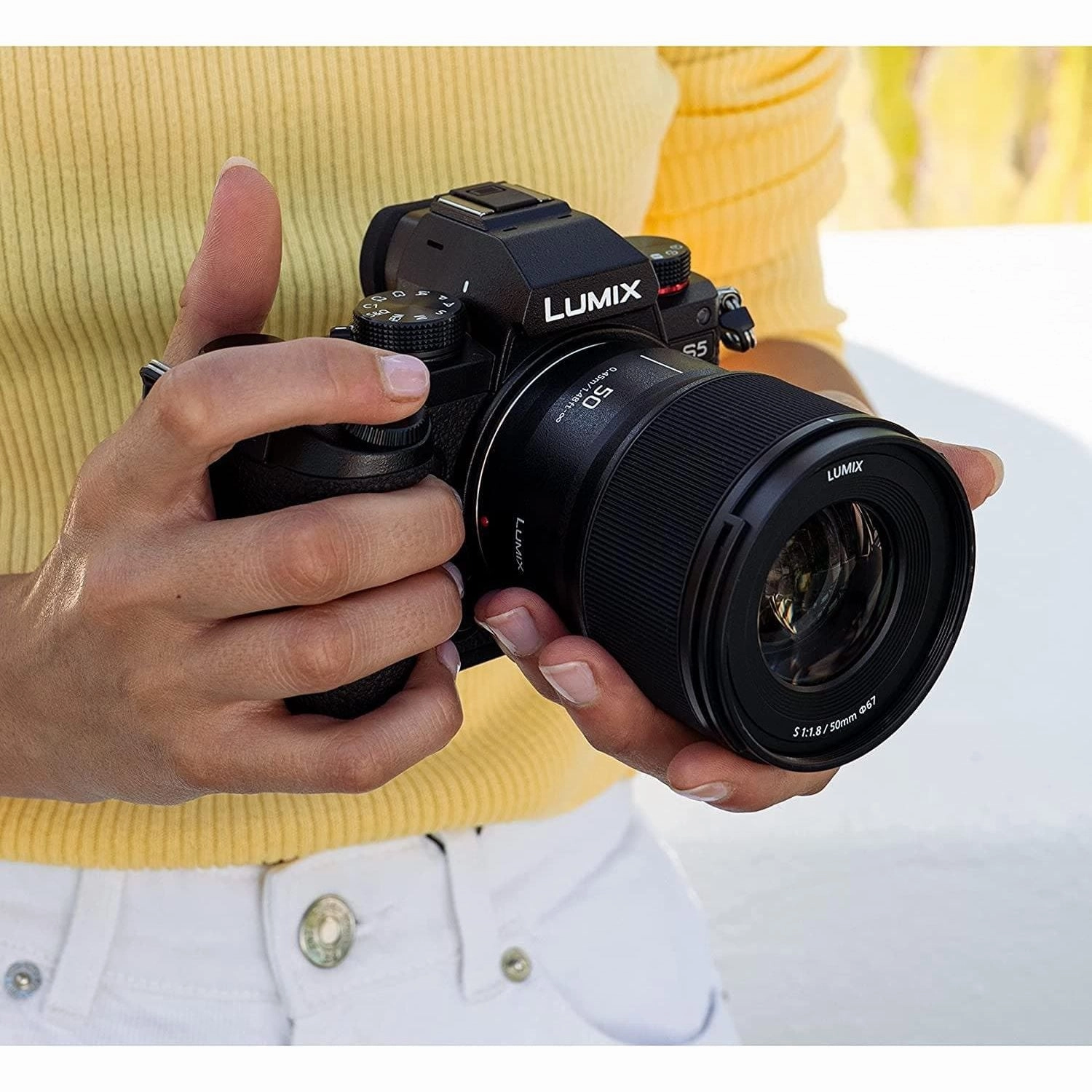 Panasonic LUMIX S 50mm f/1.8 lightweight lens for S series camera