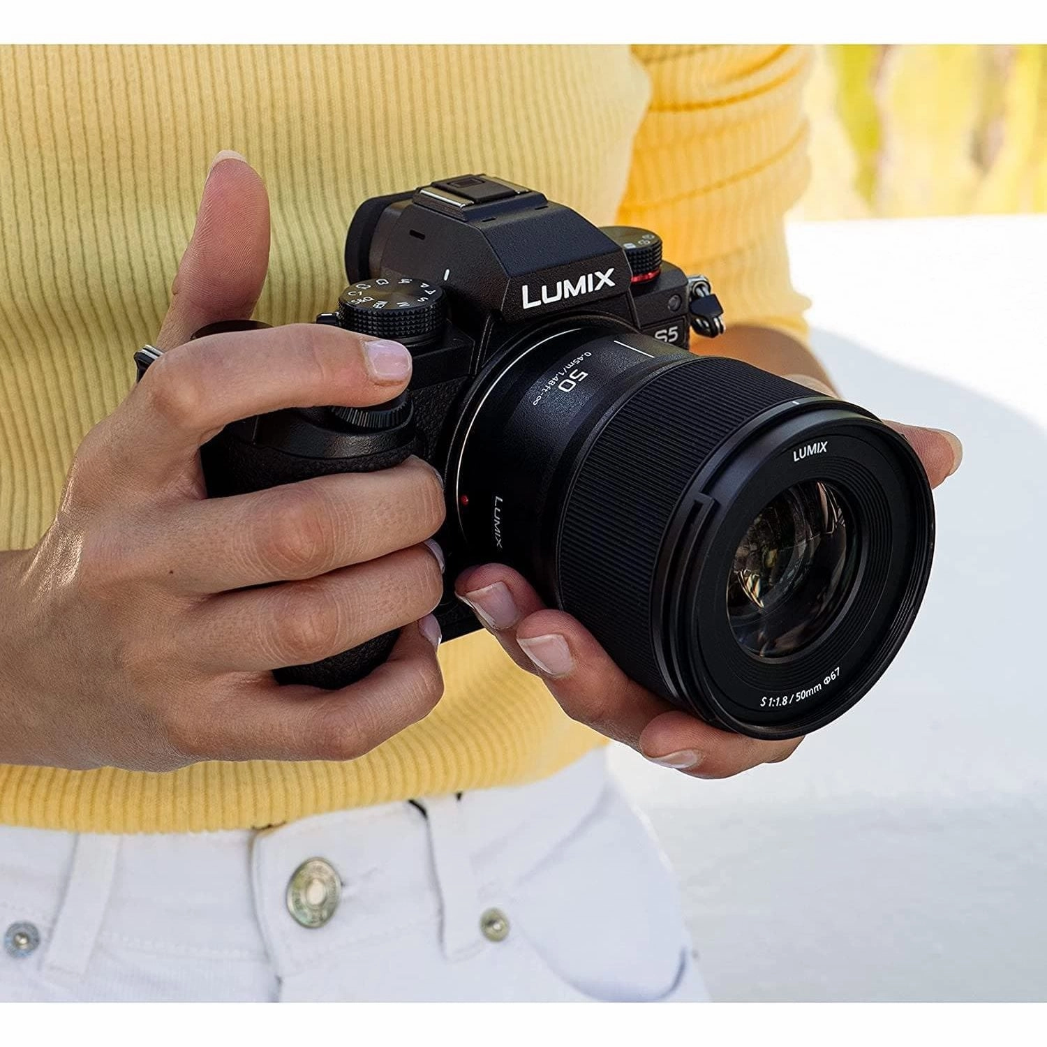 Panasonic LUMIX S 50mm f/1.8 lightweight lens for S series camera
