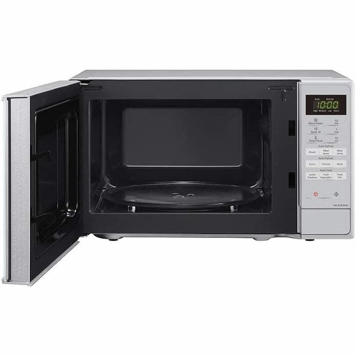 Panasonic NN-E28JMMBPQ Compact Solo Microwave Oven with Turntable, 800 W, 20 Litres, Silver