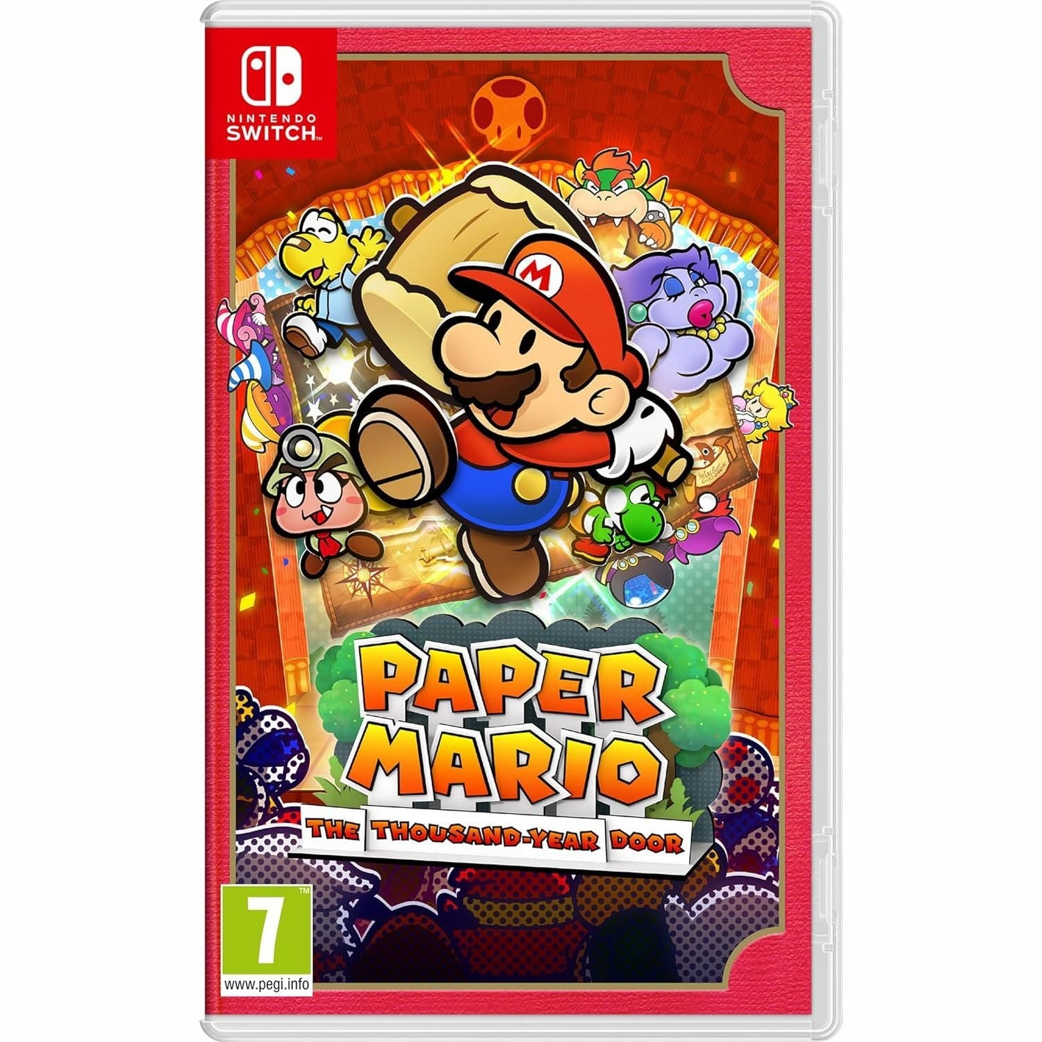 Paper Mario: The Thousand-Year Door Nintendo Switch Game smartwatch accessories, apple watch bands, charging dock for smartwatch