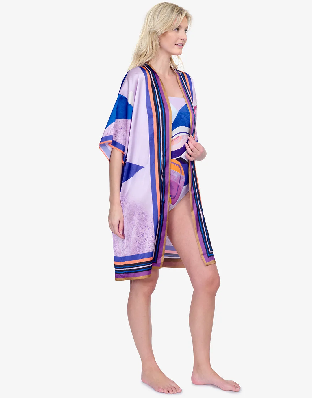 Paradiso Belted Kimono - Multi