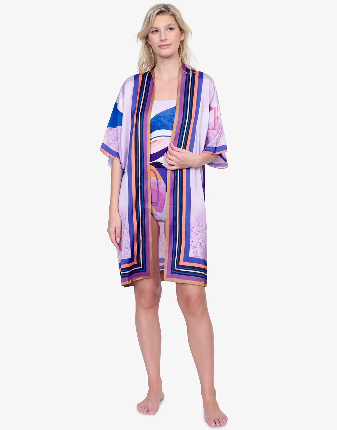 Paradiso Belted Kimono - Multi