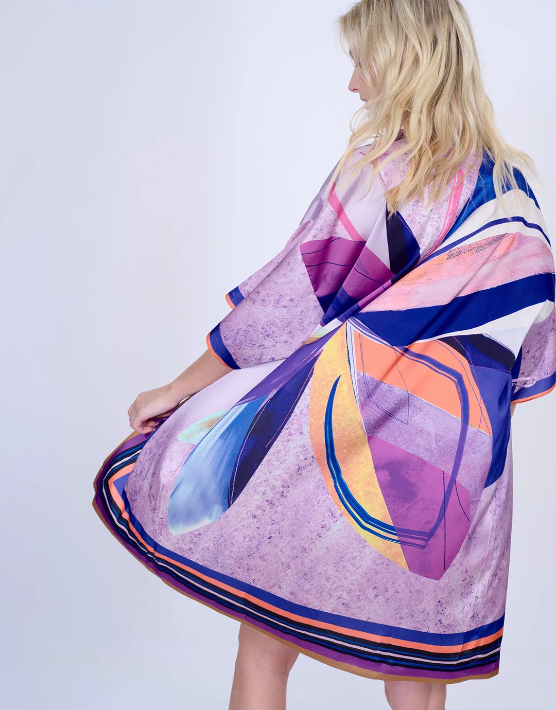 Paradiso Belted Kimono - Multi