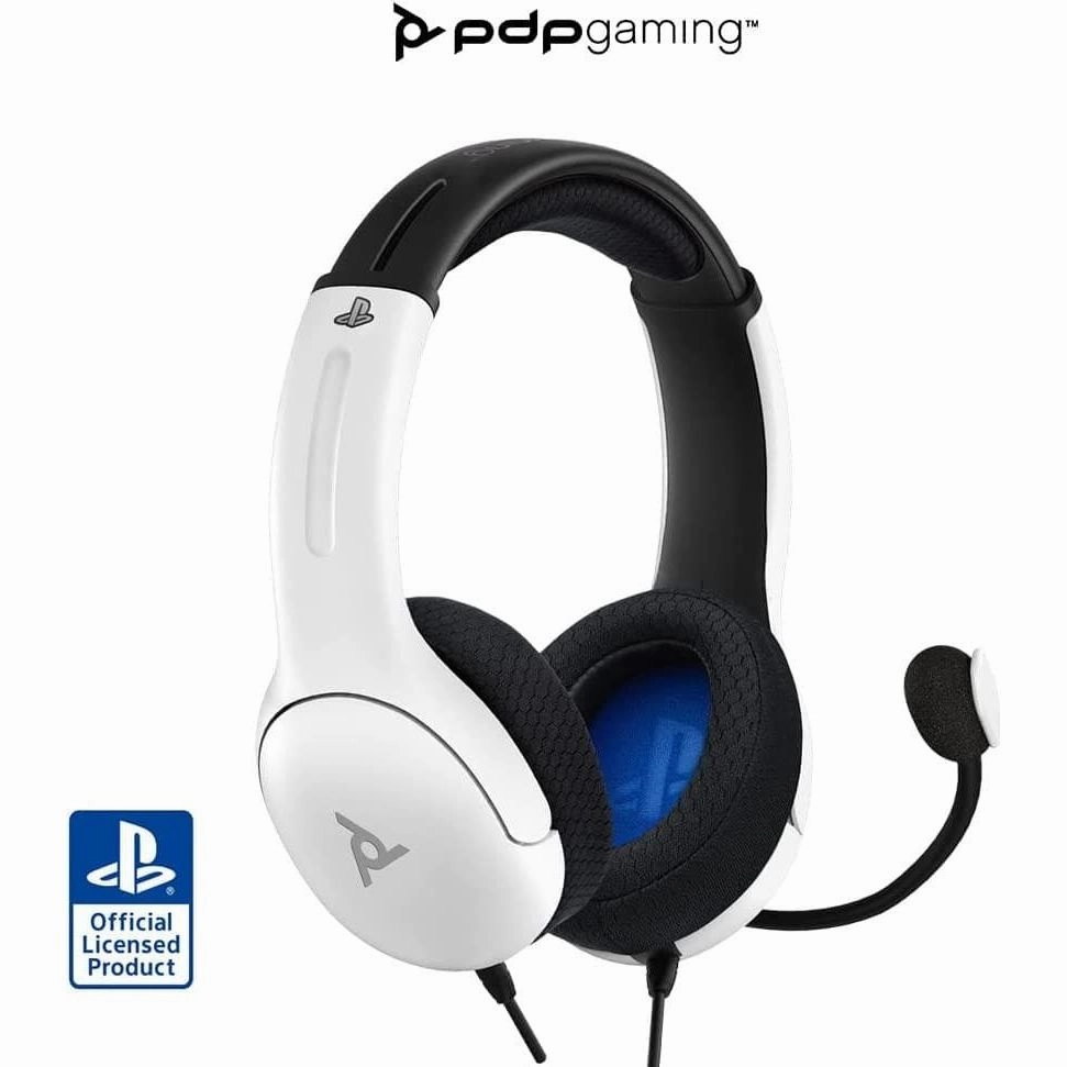 PDP Gaming LVL40 Stereo Headset with Mic for Xbox One, Series X|S - PC, iPad, Mac, Laptop Compatible - Noise Cancelling Microphone, Lightweight, Soft Comfort On Ear Headphones, 3.5 mm Jack - Black