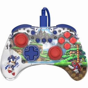 PDP Official Switch REALMz Wired Controller - Sonic Green smartwatch accessories, apple watch bands, charging dock for smartwatch