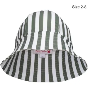 Petit Crabe Army Stripes Frey Sun Hat