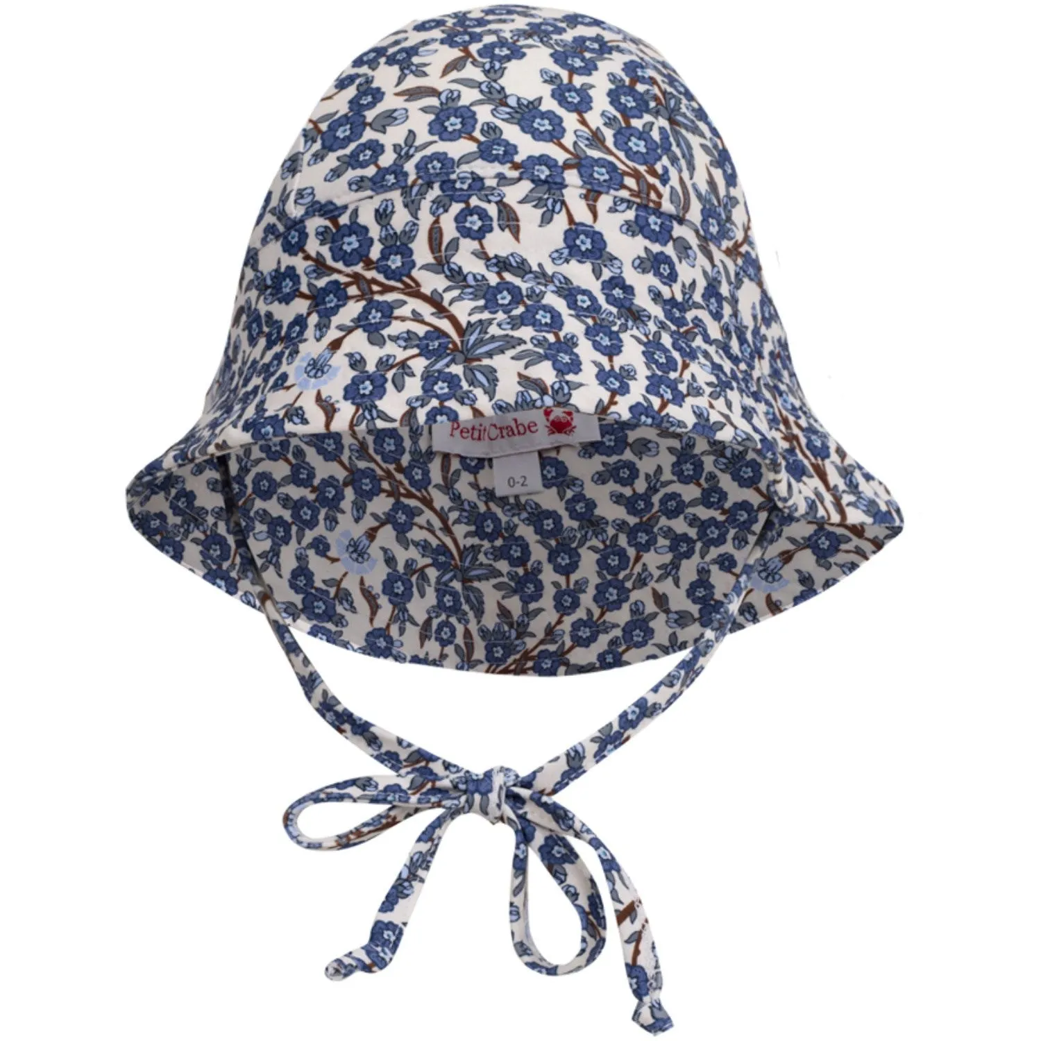 Petit Crabe Empress B Frey Sun hat - Made With Liberty Fabric