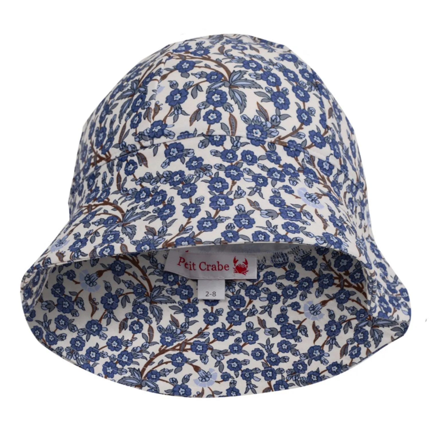 Petit Crabe Empress B Frey Sun hat - Made With Liberty Fabric
