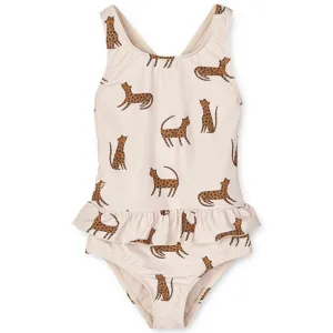 Petit Crabe Morocco Noe Clover Sunsuit with Zipper