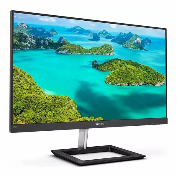 PHILIPS 278E1A 4K Ultra HD 27" IPS Monitor - Black