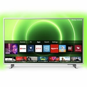 PHILIPS 32PFS6905 32-Inch Full HD LED Smart TV, Ambilight, Saphi OS, Gaming Screen, Silver Frame