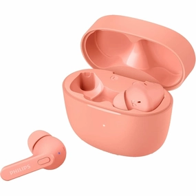 PHILIPS Audio True Wireless In-Ear Headphones, USB-C, Pink, One Size earbuds and headphones, true wireless earbuds, noise cancelling earbuds