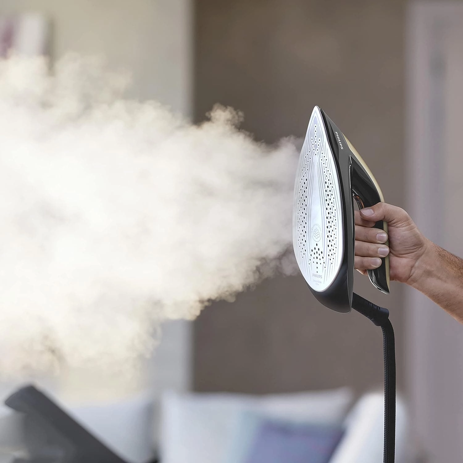 Philips Domestic Appliances PerfectCare Steam Generator Iron 8000 Series, Speed Mode, Intelligent Automatic Steam, Automatic Vertical Steam, PSG8130/80