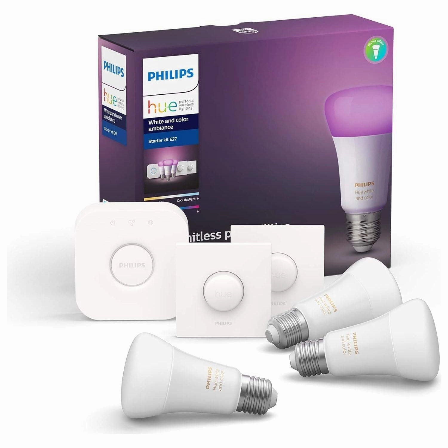Philips Hue 28.5W White Synthetics Smart LED Bulb phone accessories, mobile phone cases, best charging cable
