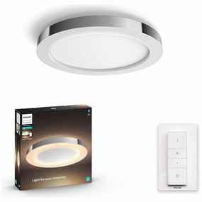 Philips Hue Adore White Ambiance Smart Bathroom Ceiling Light with Bluetooth, Works with Alexa, Google Assistant and Apple Homekit xbox console, buy xbox series x, xbox accessories online