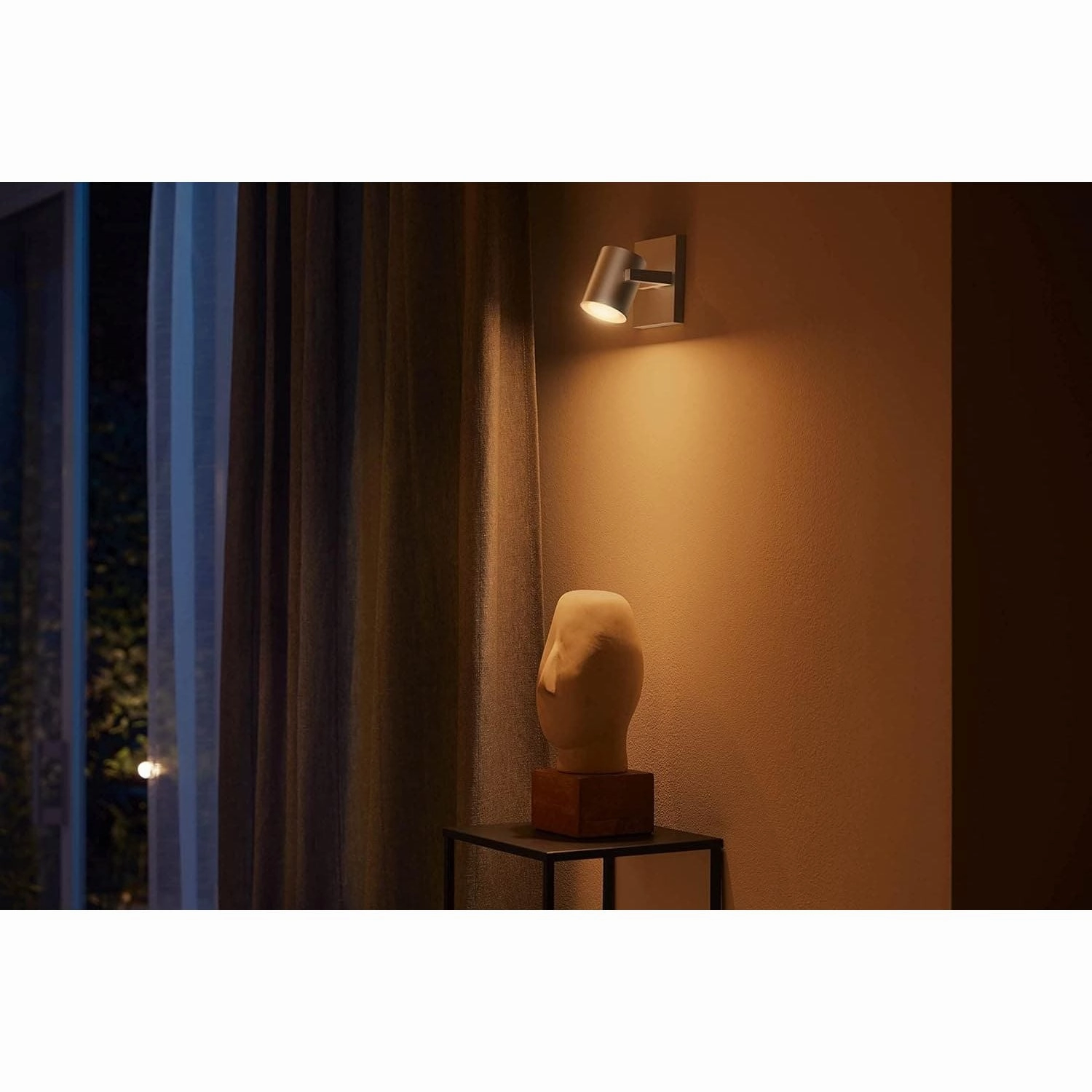 Philips Hue Argenta Smart Ceiling Spotlight  White & Colour Ambiance LED (GU10)  Aluminium