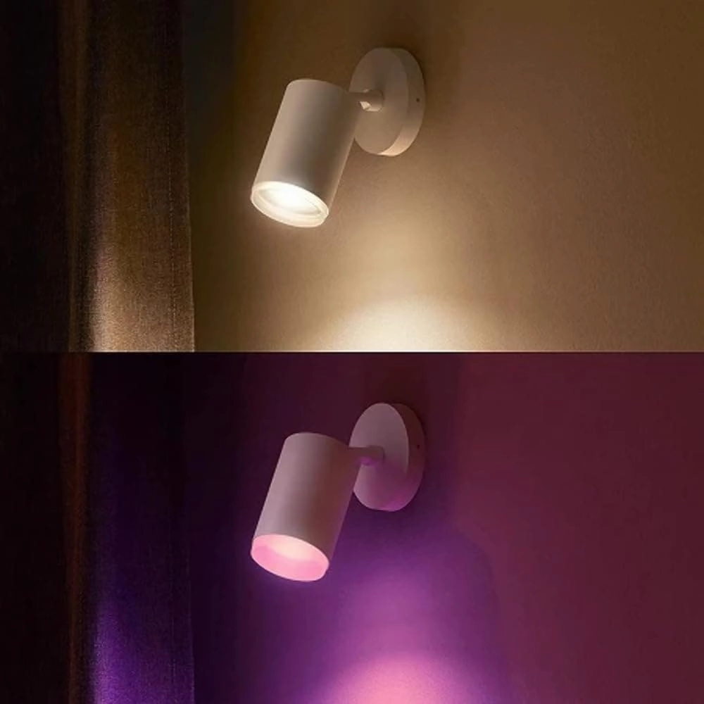 Philips Hue Fugato Smart Ceiling Spotlight  White & Colour Ambiance LED (GU10)  White