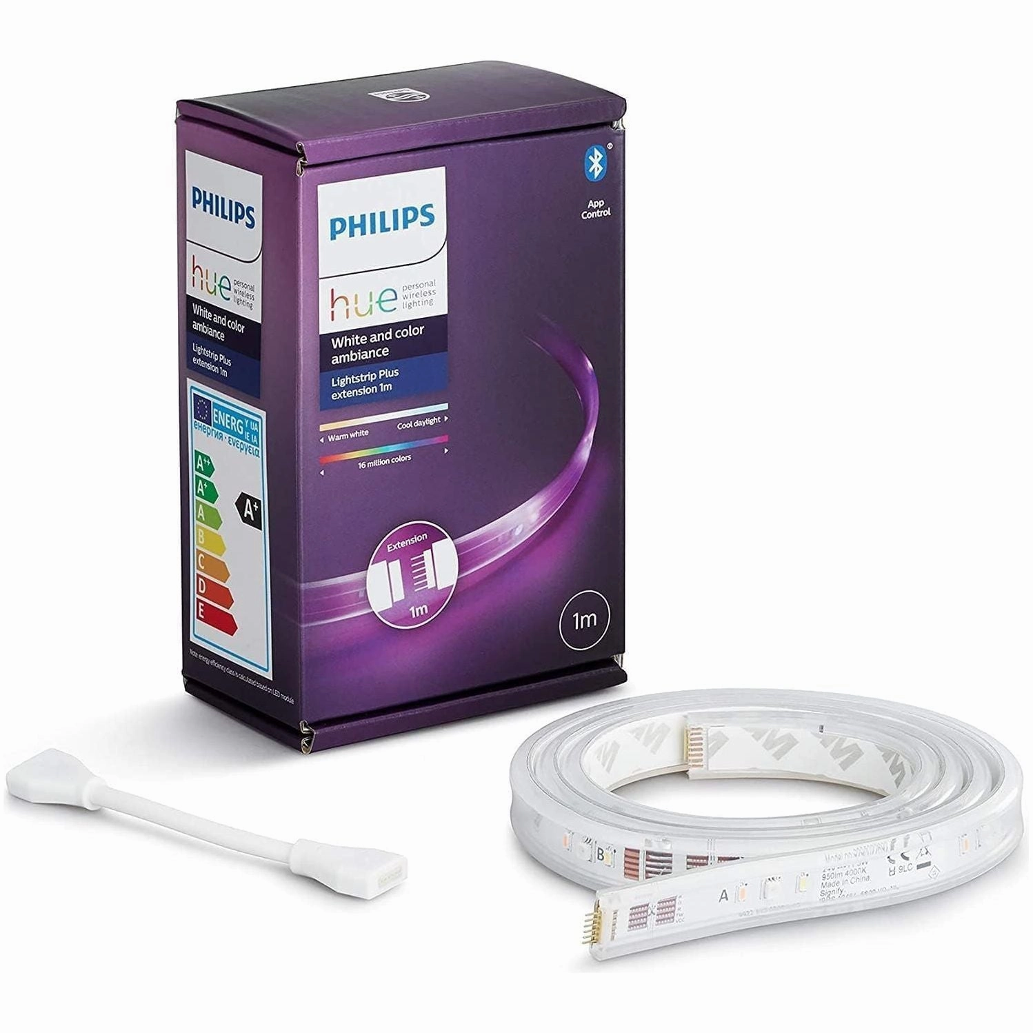 Philips Hue Lightstrip Extension V4 1m - White & Colour Ambiance Smart LED, Bluetooth, Alexa, Google Assistant & HomeKit Compatible xbox console, buy xbox series x, xbox accessories online
