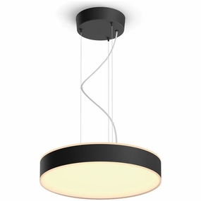 Philips Hue NEW Enrave White and Colour Ambiance Ceiling Pendant Smart Light [Black] Suitable for Kitchen and Dining, with Bluetooth, Works with Alexa, Google Assistant and Apple Homekit xbox console, buy xbox series x, xbox accessories online