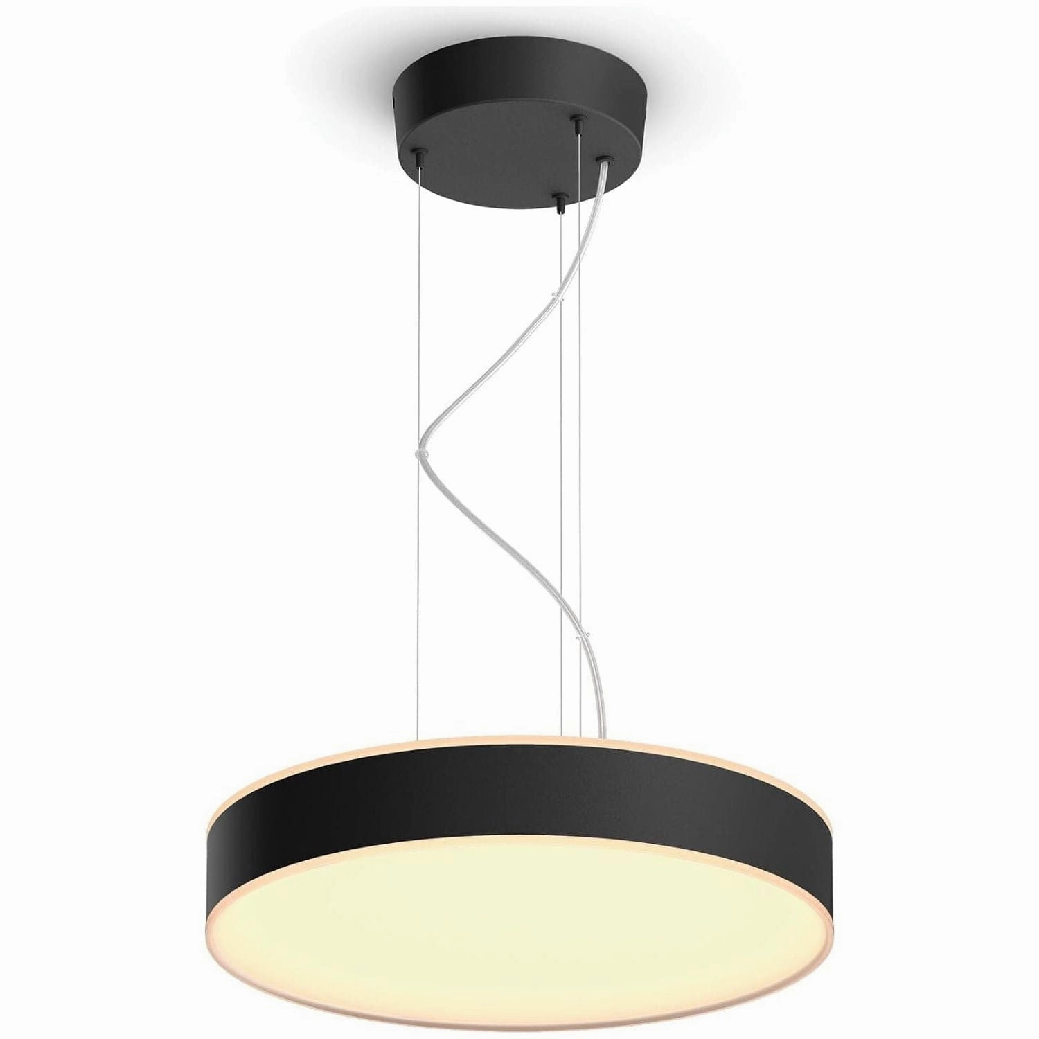 Philips Hue NEW Enrave White and Colour Ambiance Ceiling Pendant Smart Light [Black] Suitable for Kitchen and Dining, with Bluetooth, Works with Alexa, Google Assistant and Apple Homekit xbox console, buy xbox series x, xbox accessories online