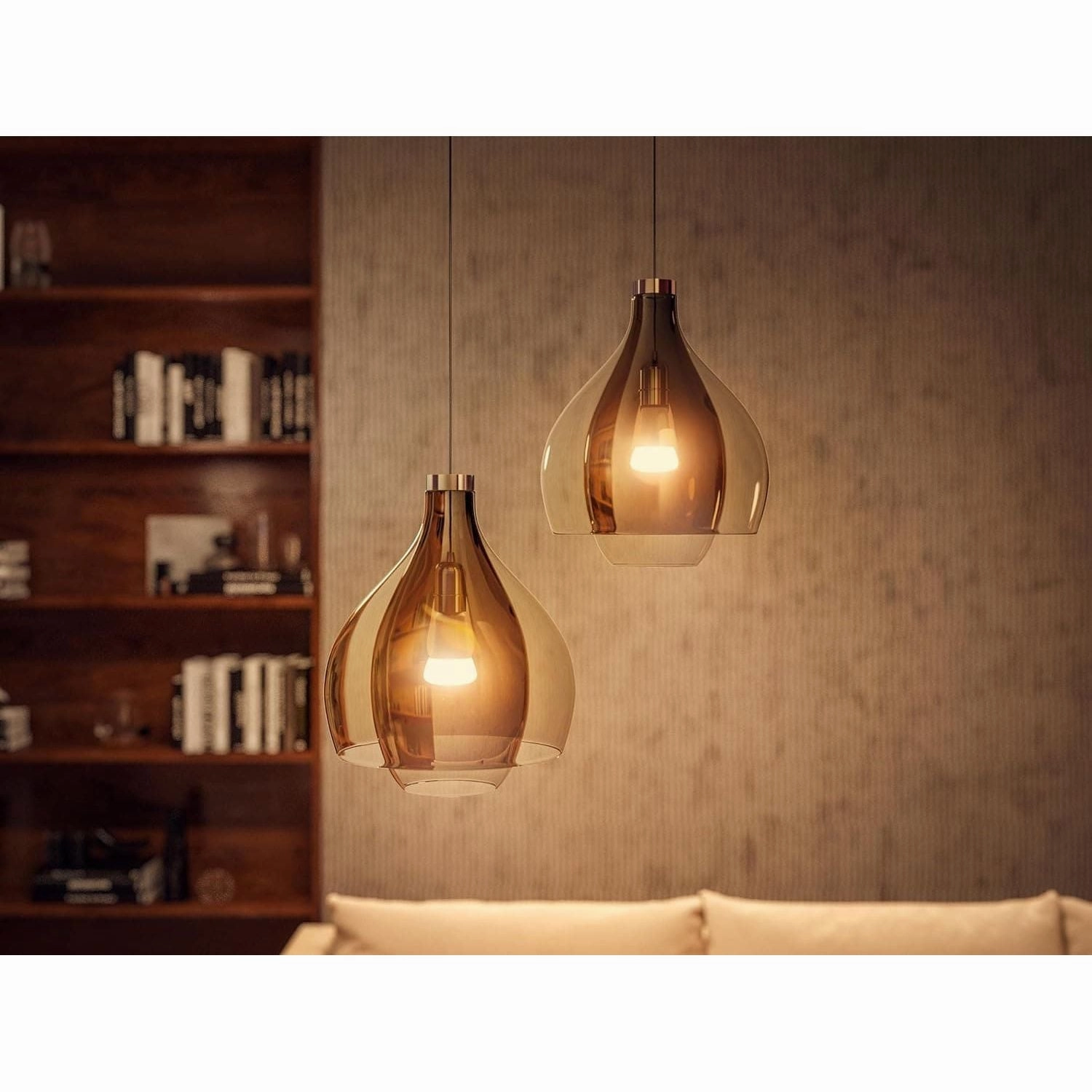 Philips Hue NEW White Ambiance Smart Light Bulb 75W - 1100 Lumen [E27 Edison Screw] With Bluetooth. Works with Alexa, Google Assistant and Apple Homekit