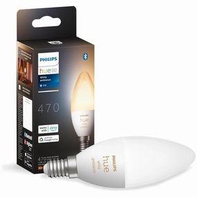 Philips Hue White Ambiance Smart Light Bulb  E14 Small Edison Screw, Bluetooth, Works with Alexa, Google Assistant & Apple HomeKit xbox console, buy xbox series x, xbox accessories online