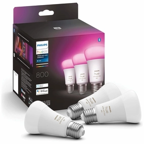 Philips Hue White and Colour Ambiance E27 Smart Bulb - 3 Pack xbox console, buy xbox series x, xbox accessories online