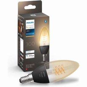 Philips Hue White Filament Single Smart LED Bulb [E14 Small Edison Screw]. Works with Alexa, Google Assistant and Apple Homekit xbox console, buy xbox series x, xbox accessories online