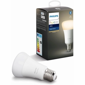 Philips Hue White LED Smart Light Bulb  E27 Edison Screw, 60W Equivalent, Bluetooth, Works with Alexa, Google Assistant & Apple HomeKit, 1 Pack [Energy Class F] xbox console, buy xbox series x, xbox accessories online