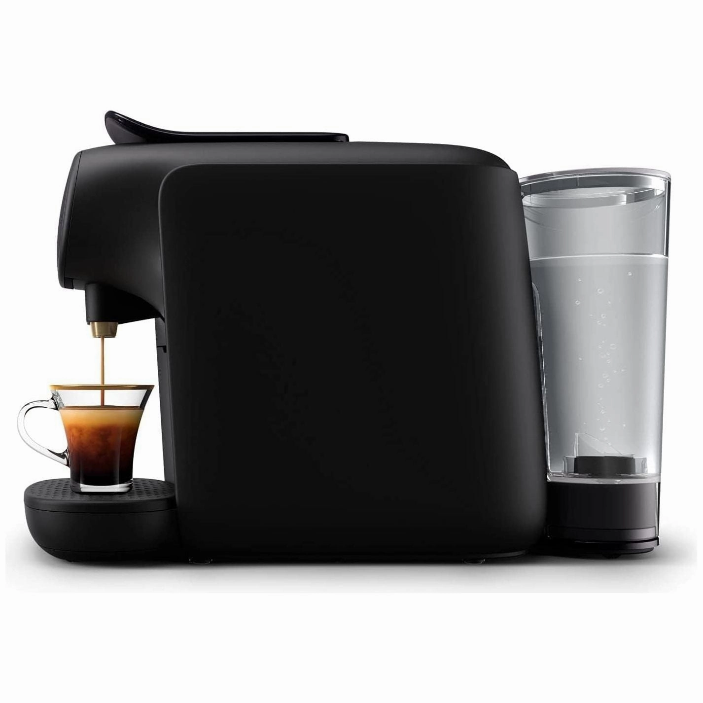 Philips L'OR Barista Sublime Capsule Coffee Machine - Double Shot, 1 or 2 Cups, Full Coffee Menu, Black (LM9012/60)