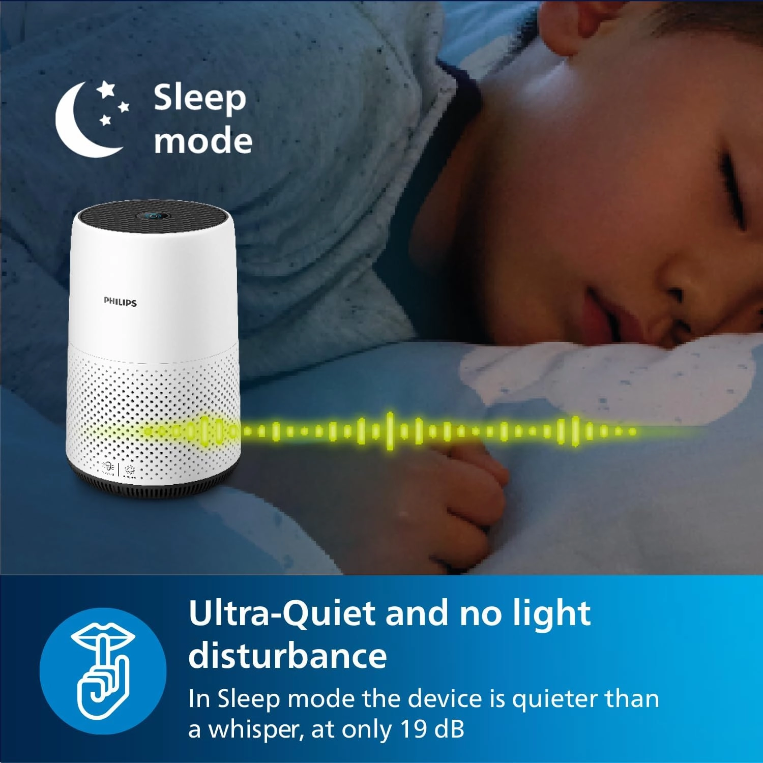 Philips Series 800 AC0820/30 Compact Air Purifier