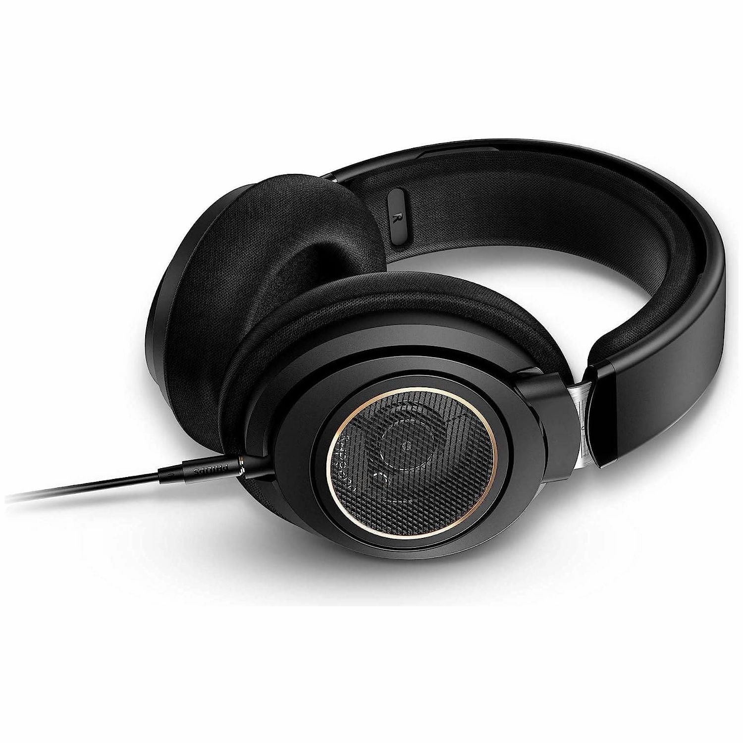 Philips SHP9600/00 Over Ear Headphones/Wired Headphones Noise Isolation - Black