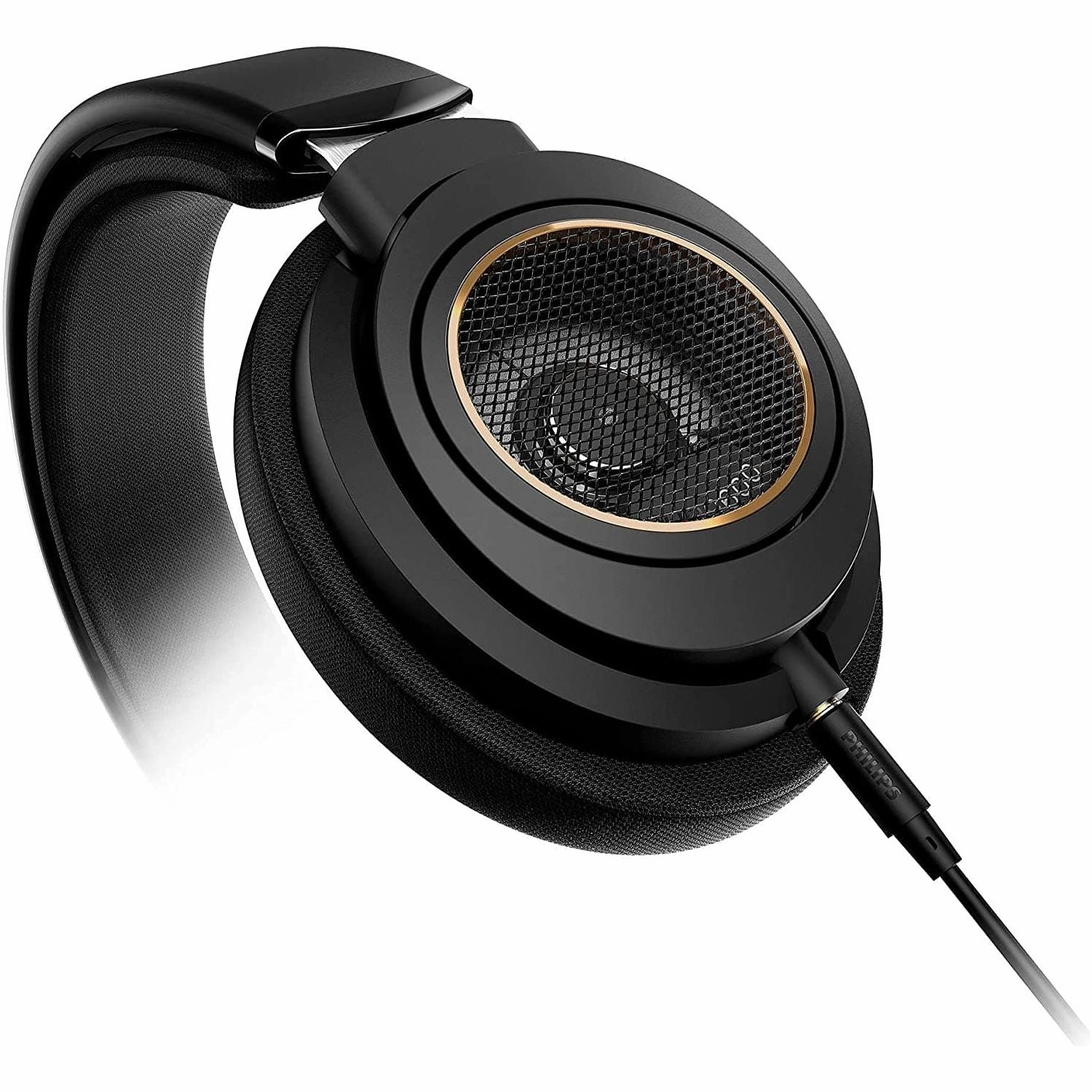 Philips SHP9600/00 Over Ear Headphones/Wired Headphones Noise Isolation - Black
