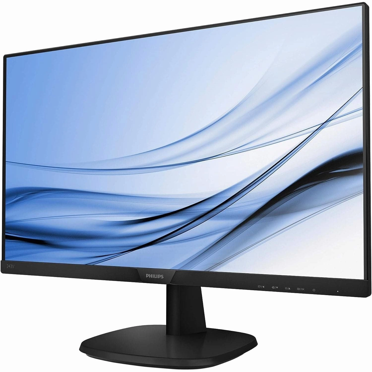 Philips V Line ( 243V7QDAB/69) , 23.8" Full HD LED Computer Monitor - Black