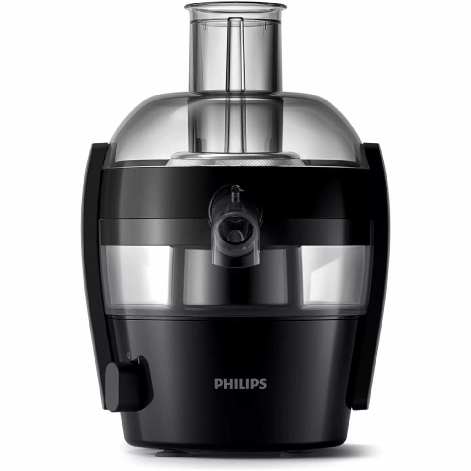 Philips Viva Collection Compact Juicer - 1.5L, 500W, Quick Clean Technology, Drip Stop, Dishwasher Safe Parts, See-through Pulp Container, Direct Serve, Black (HR1832/01) phone accessories, mobile phone cases, best charging cable