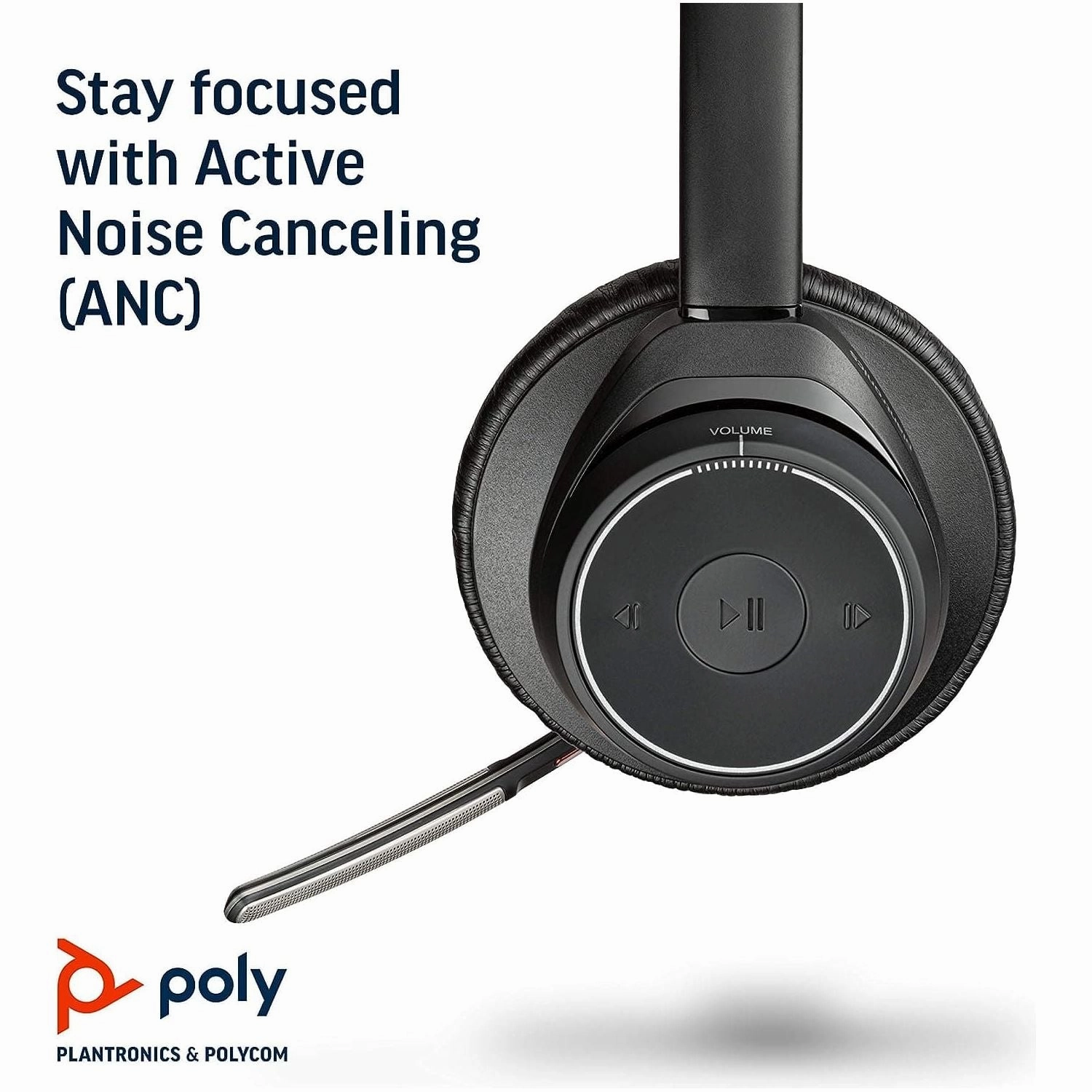 Plantronics - Voyager Focus UC with Charge Stand (Poly)