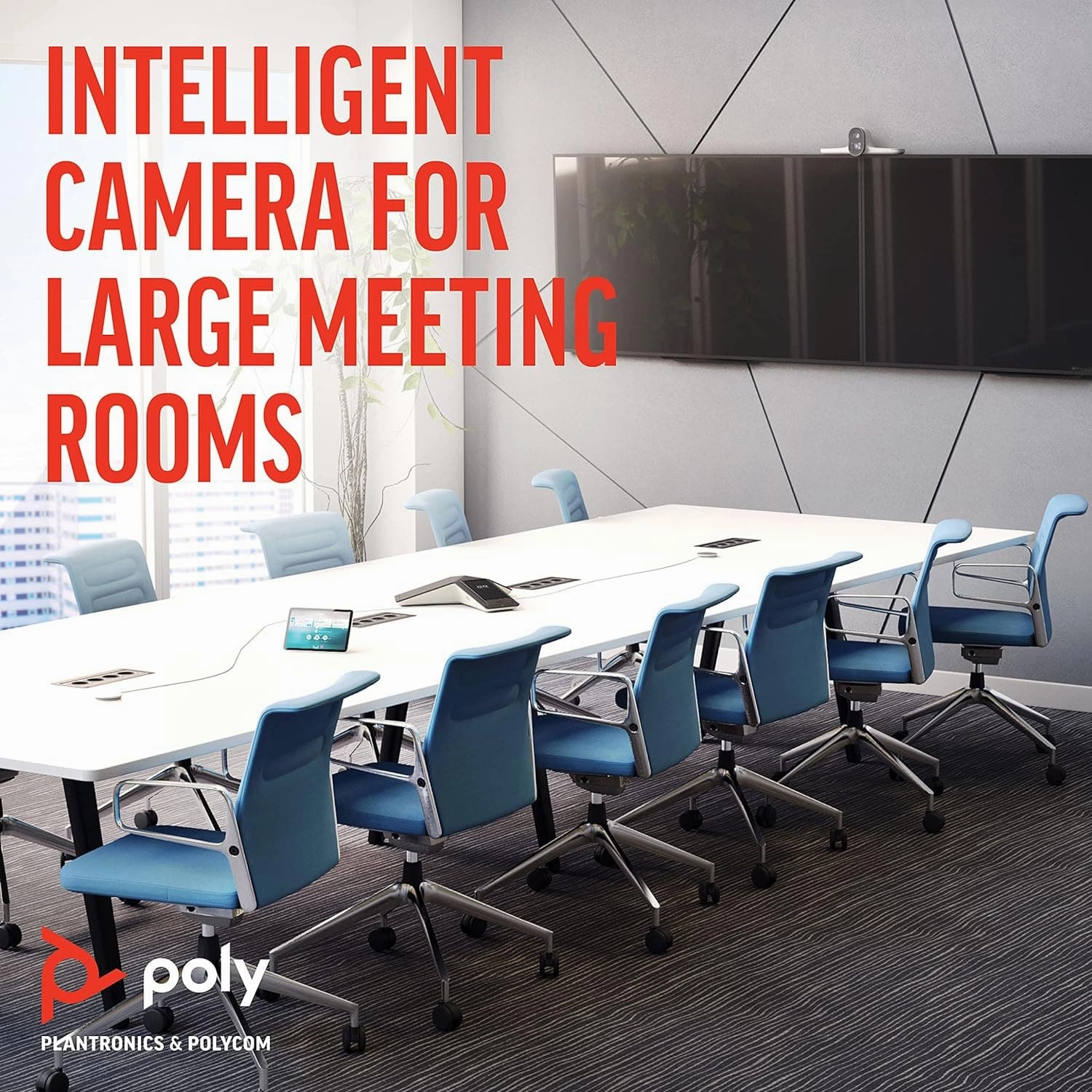 Plantronics POLY P025 STUDIO E70 Intelligent Meeting Camera