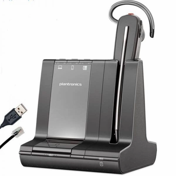 Plantronics Savi 8240-M (Poly) CDM USB-A | Office Convertible Wireless Headset | DECT, EMEA