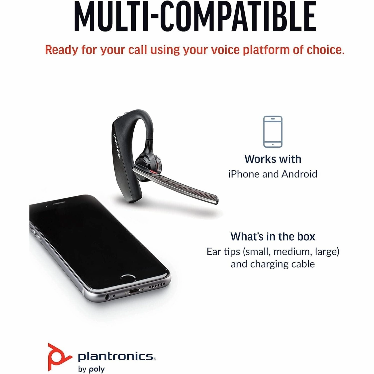 Plantronics Voyager 5200 UC - BT700 Headset For PC and Mobile